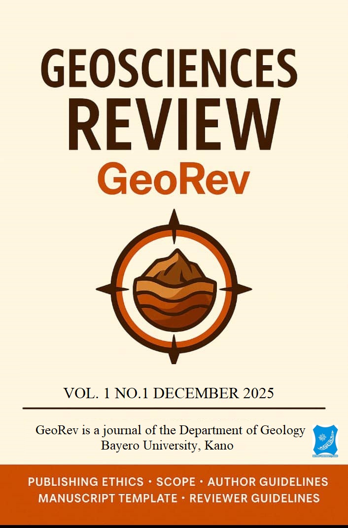 					View Vol. 1 No. 1 (2025): Geosciences Review  - Vol. 1 No. 1 
				