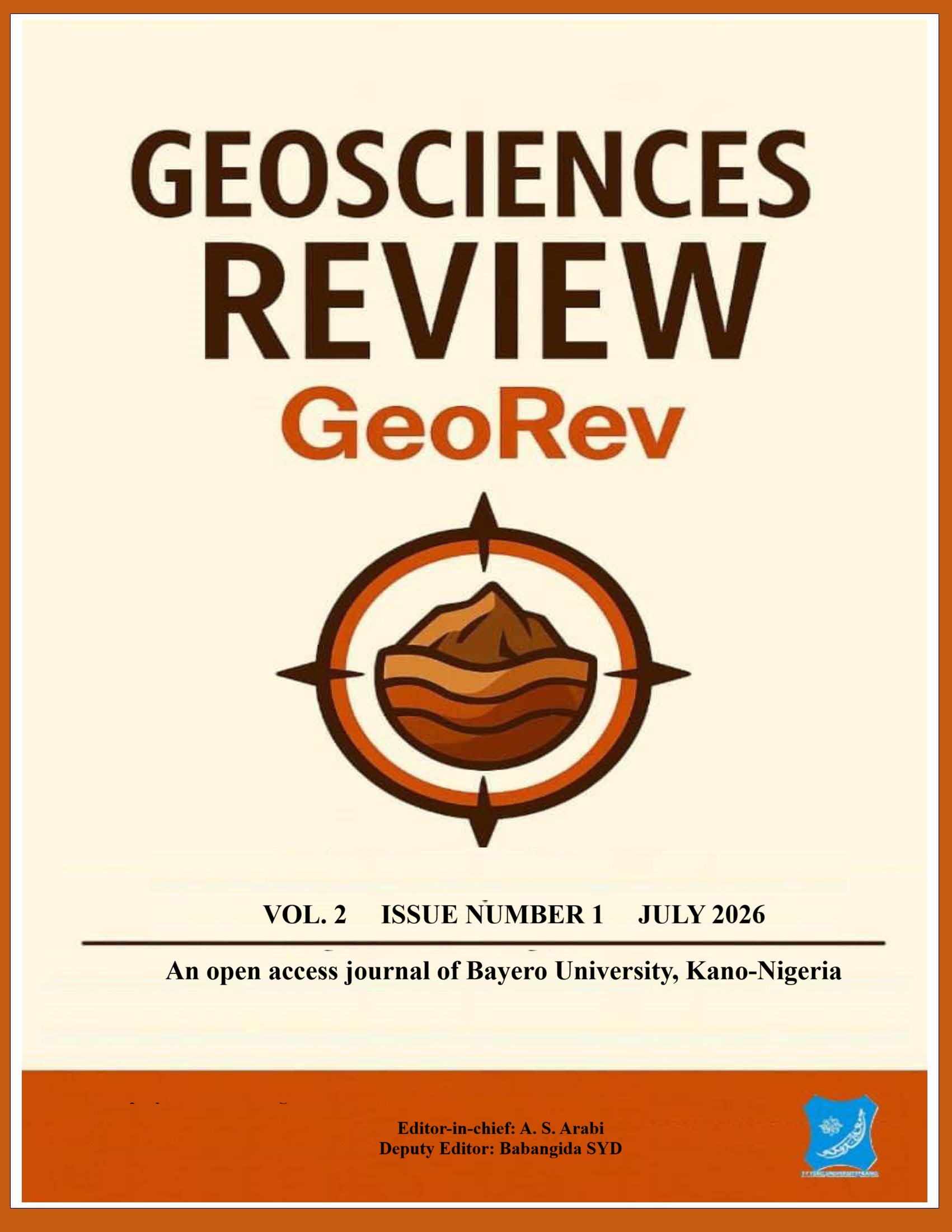 					View Vol. 2 No. 1 (2026): Geosciences Review - Vol 2, Issue 1
				